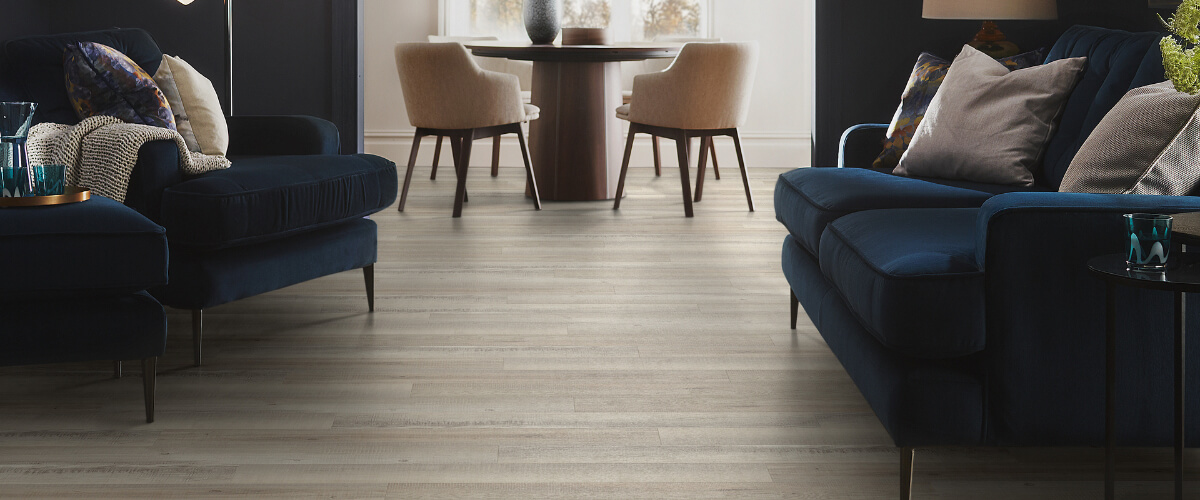 image of light brown flooring in living room